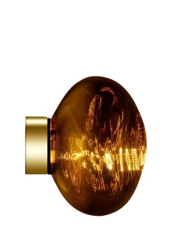 Lampada da superficie Melt Mini LED oro