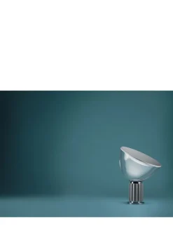Lampada da tavolo piccola Taccia Silver a LED