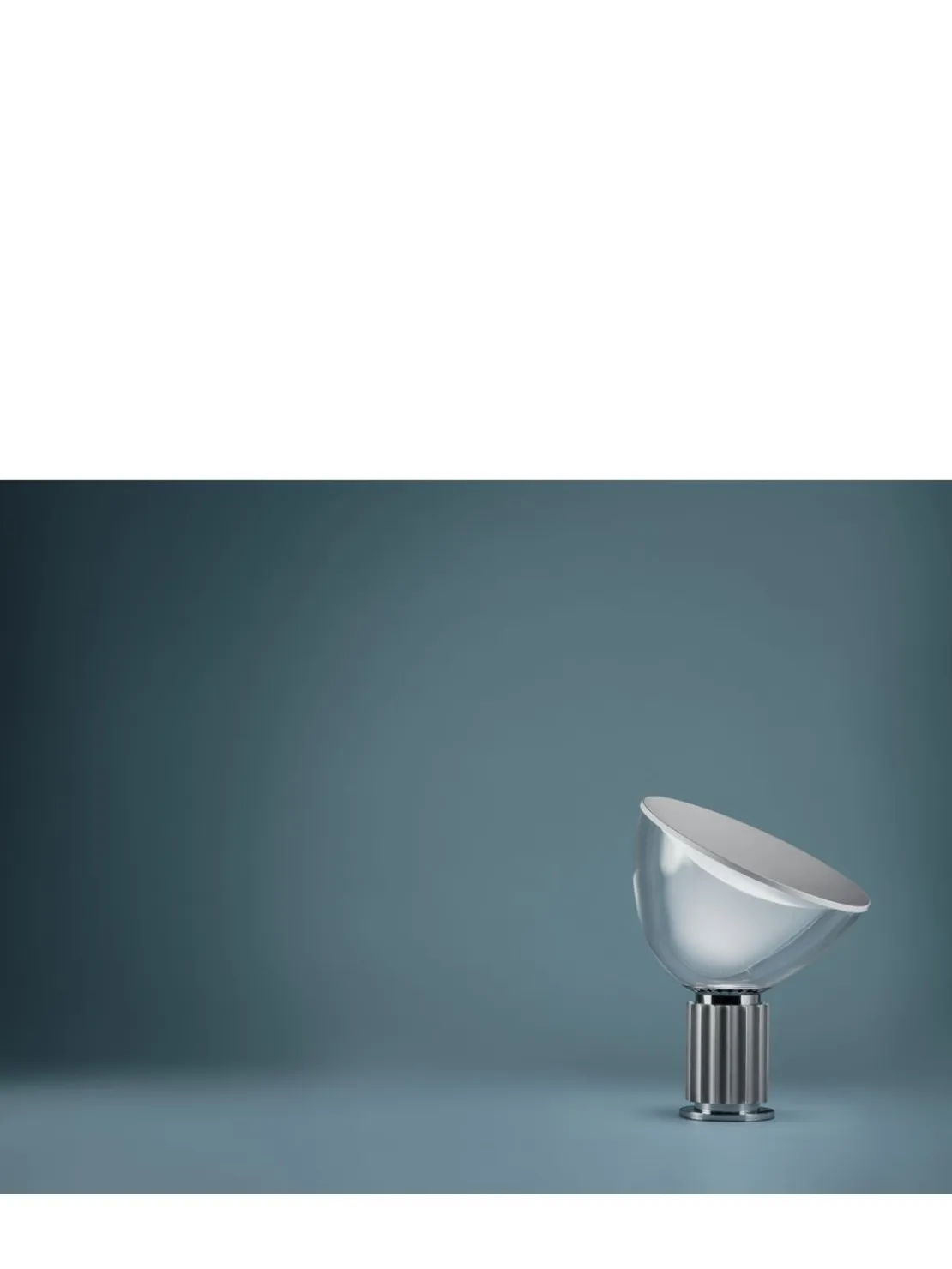 Lampada da tavolo Taccia Silver