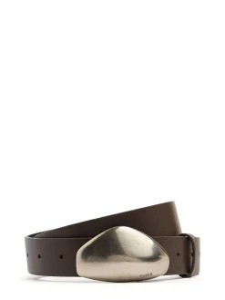 Leather belt