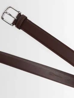 Leather belt