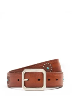 Leather belt