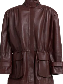 Leather jacket