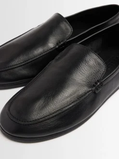 Leather loafers