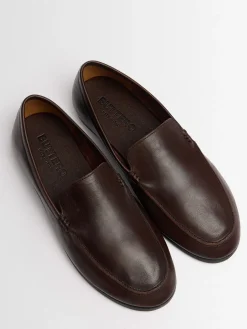 Leather loafers