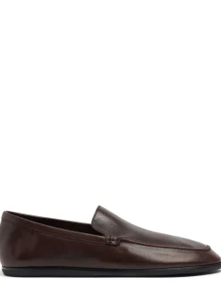 Leather loafers
