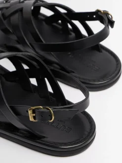 Leather sandals