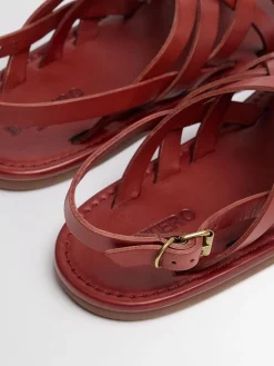 Leather sandals