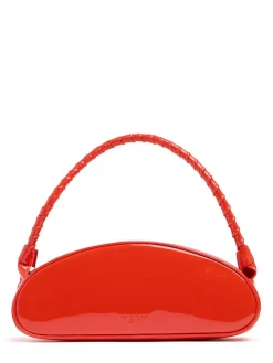 Leather shoulder bag