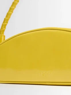 Leather shoulder bag