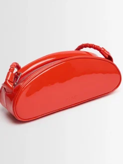 Leather shoulder bag