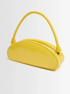 Leather shoulder bag