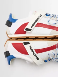 Leather & synthetic sneakers