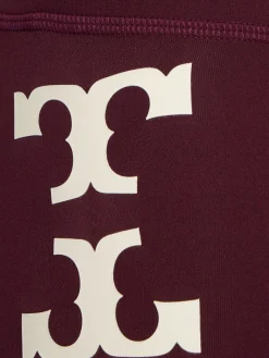 Leggings a compressione 7/8 con logo