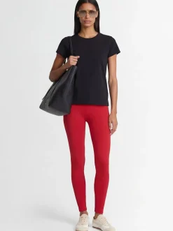 Leggings in jersey a costine