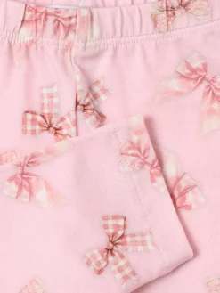Leggings in jersey stampato