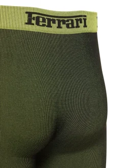 Leggings in techno senza cuciture con logo