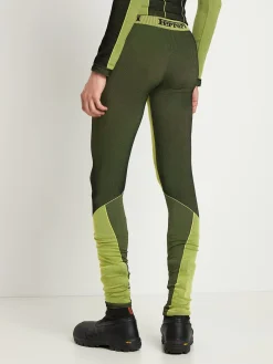 Leggings in techno senza cuciture con logo