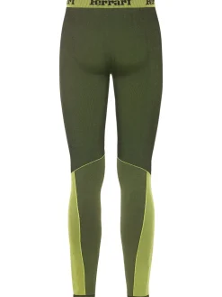 Leggings in techno senza cuciture con logo