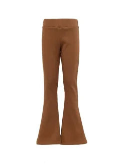 Leggings svasati in cotone stretch