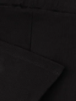 Leggings svasati in cotone stretch