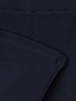 Leggings svasati in cotone stretch