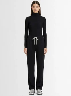 Leopold roll neck knit top