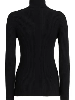 Leopold roll neck knit top