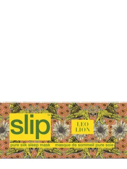 Leo printed silk sleep mask