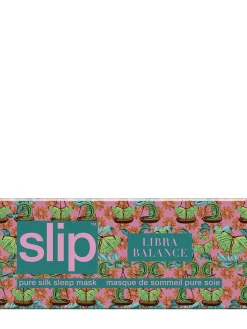 Libra printed silk sleep mask