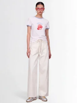 Lick Before You Label print baby t-shirt