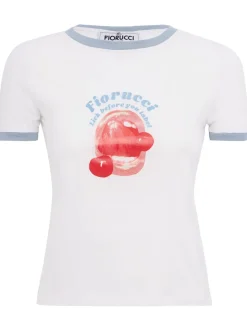Lick Before You Label print baby t-shirt
