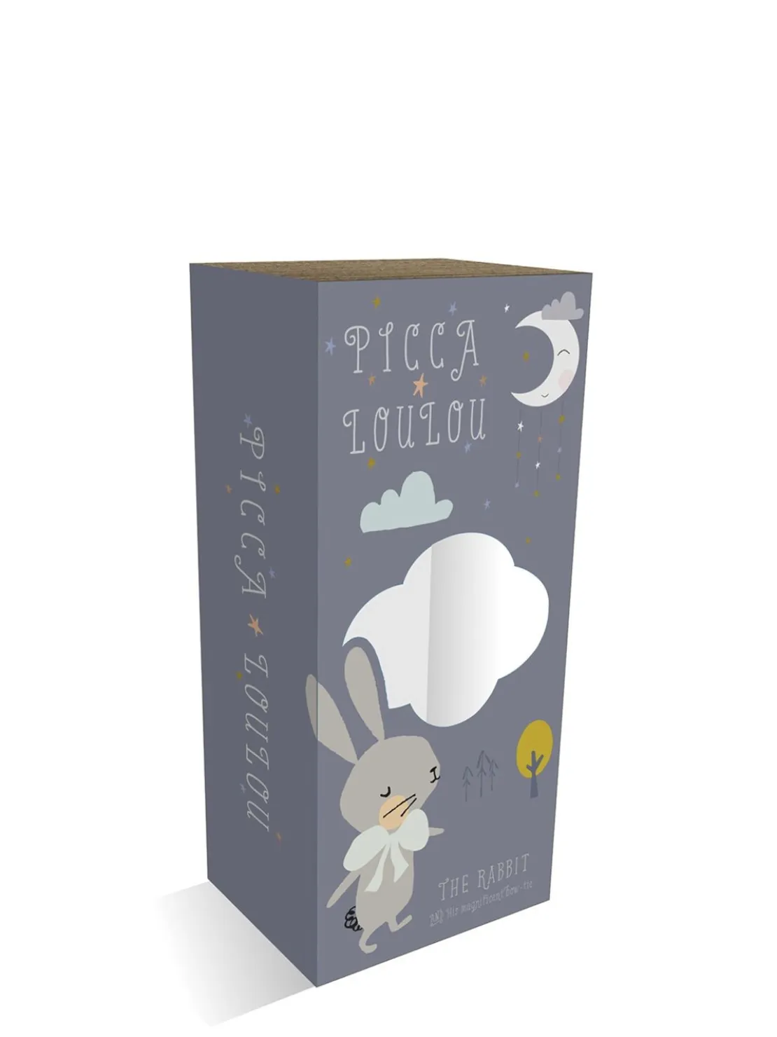 Linen blend Rabbit Robin w/box