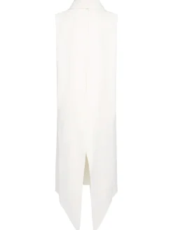 Loell acetate blend midi dress