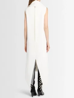 Loell acetate blend midi dress