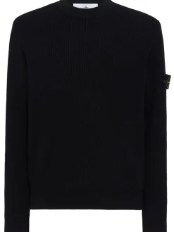 Logo cotton crewneck sweater