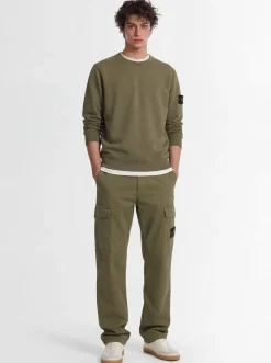 Logo cotton crewneck sweatshirt