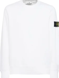Logo cotton crewneck sweatshirt