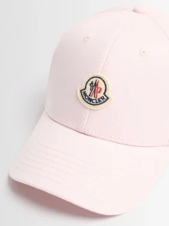 Logo cotton gabardine baseball cap