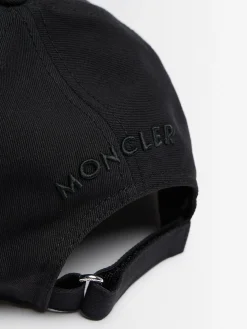 Logo cotton gabardine baseball cap