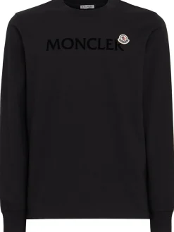 Logo cotton l/s t-shirt
