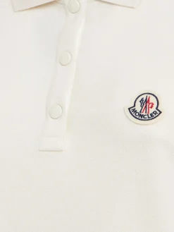Logo cotton piquet polo shirt