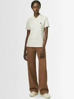 Logo cotton piquet polo shirt