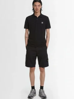Logo cotton regular shorts