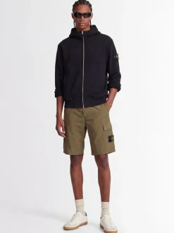Logo cotton regular shorts
