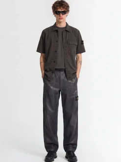 Logo cotton short sleeved shirt
