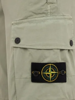 Logo cotton slim shorts