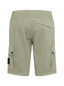 Logo cotton slim shorts