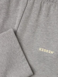 Logo cotton sweatpants