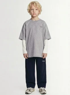 Logo cotton sweatpants